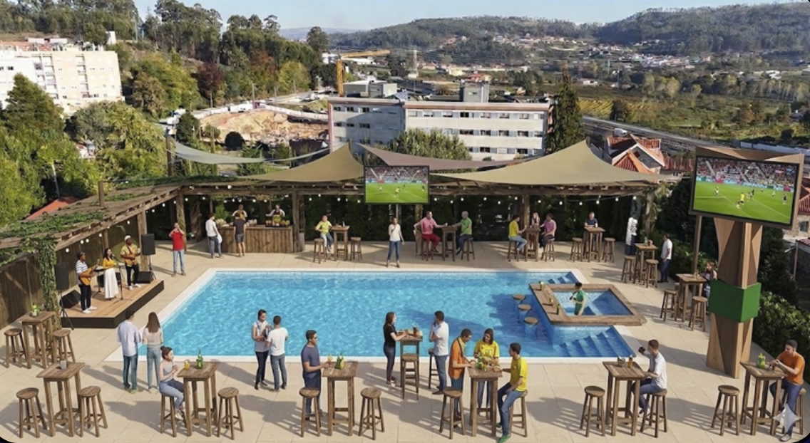 Área de evento da Vila Irene